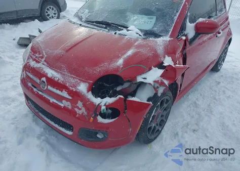 2015 Fiat 500 Sport from USA, damaged, VIN 3C3CFFBR0FT624519